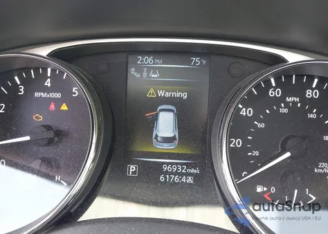 2015 Nissan Rogue Sl from USA, damaged, VIN 5N1AT2MV3FC863536